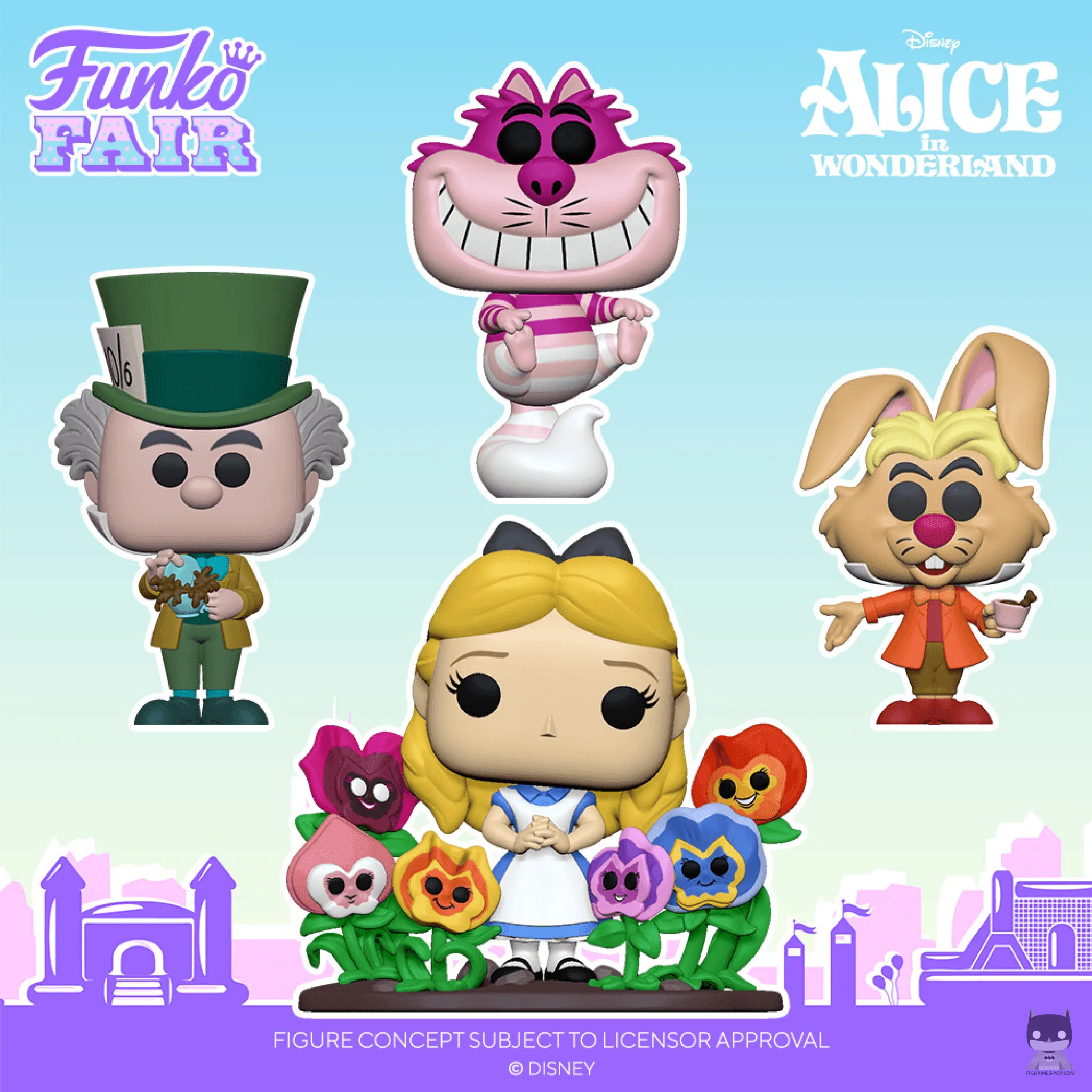 Funko célèbre les 70 ans d’Alice au Pays des Merveilles