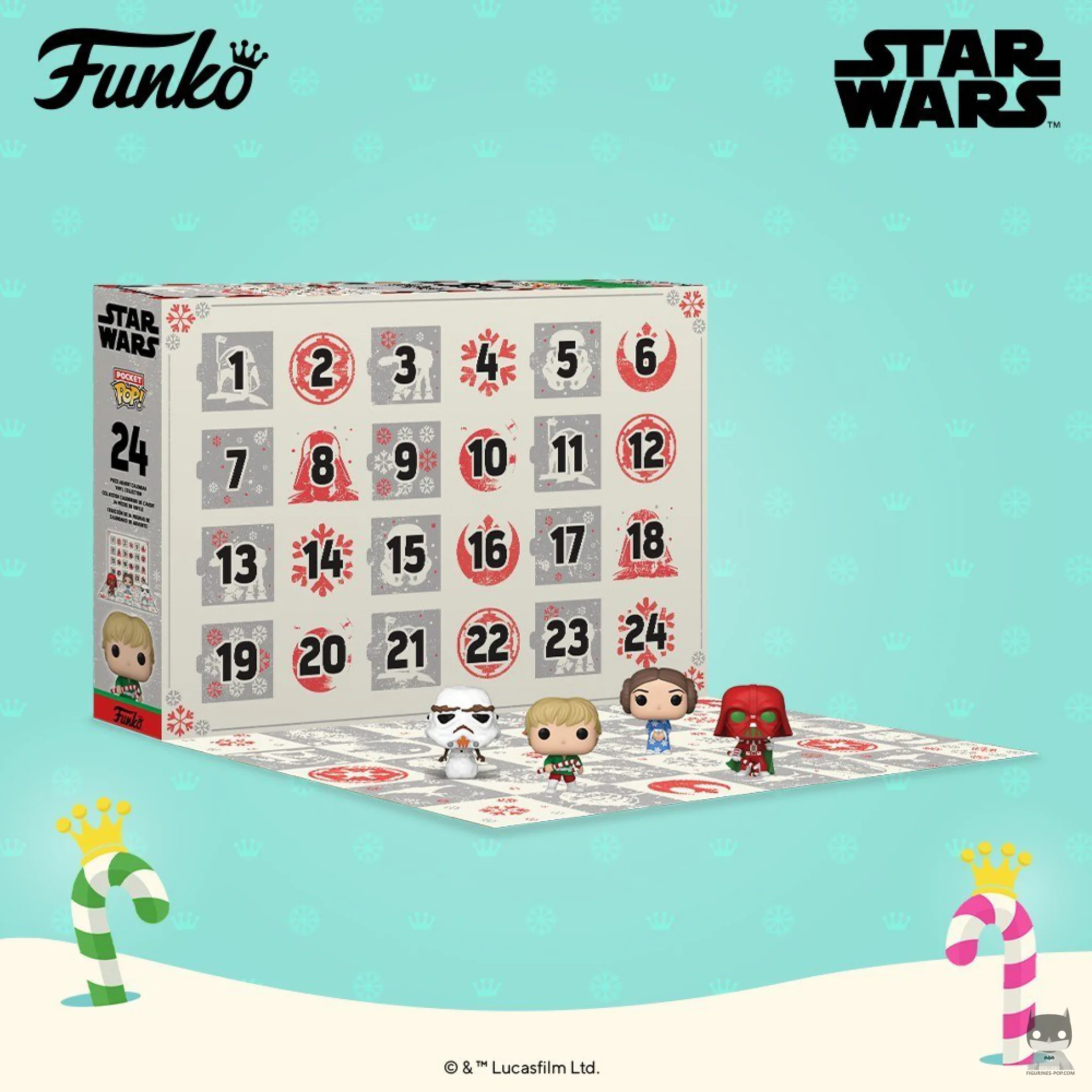 Funko dévoile les premiers calendriers de l’avent pour Noël 2022