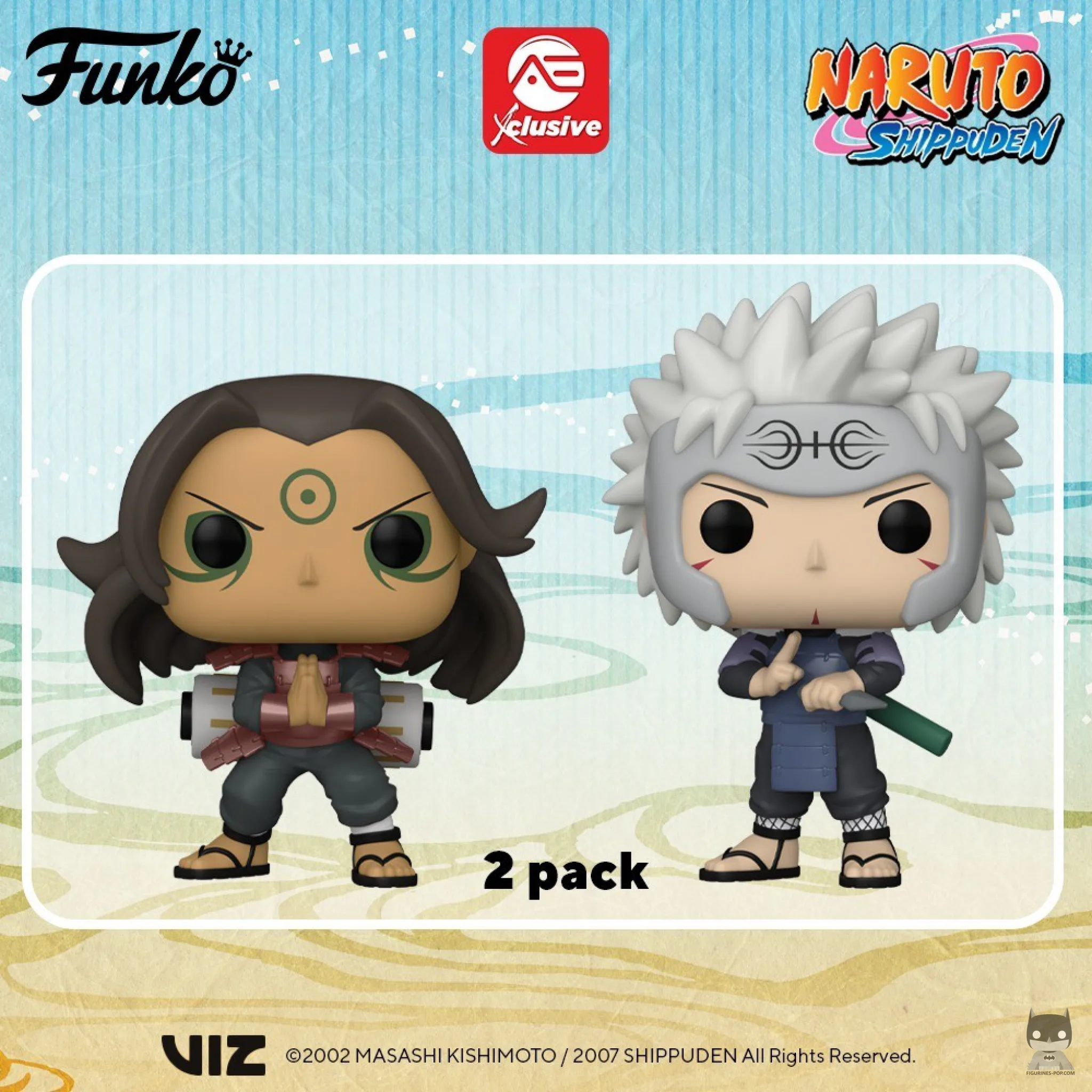 Funko dévoile un duo pack Naruto de Hashirama et Tobirama