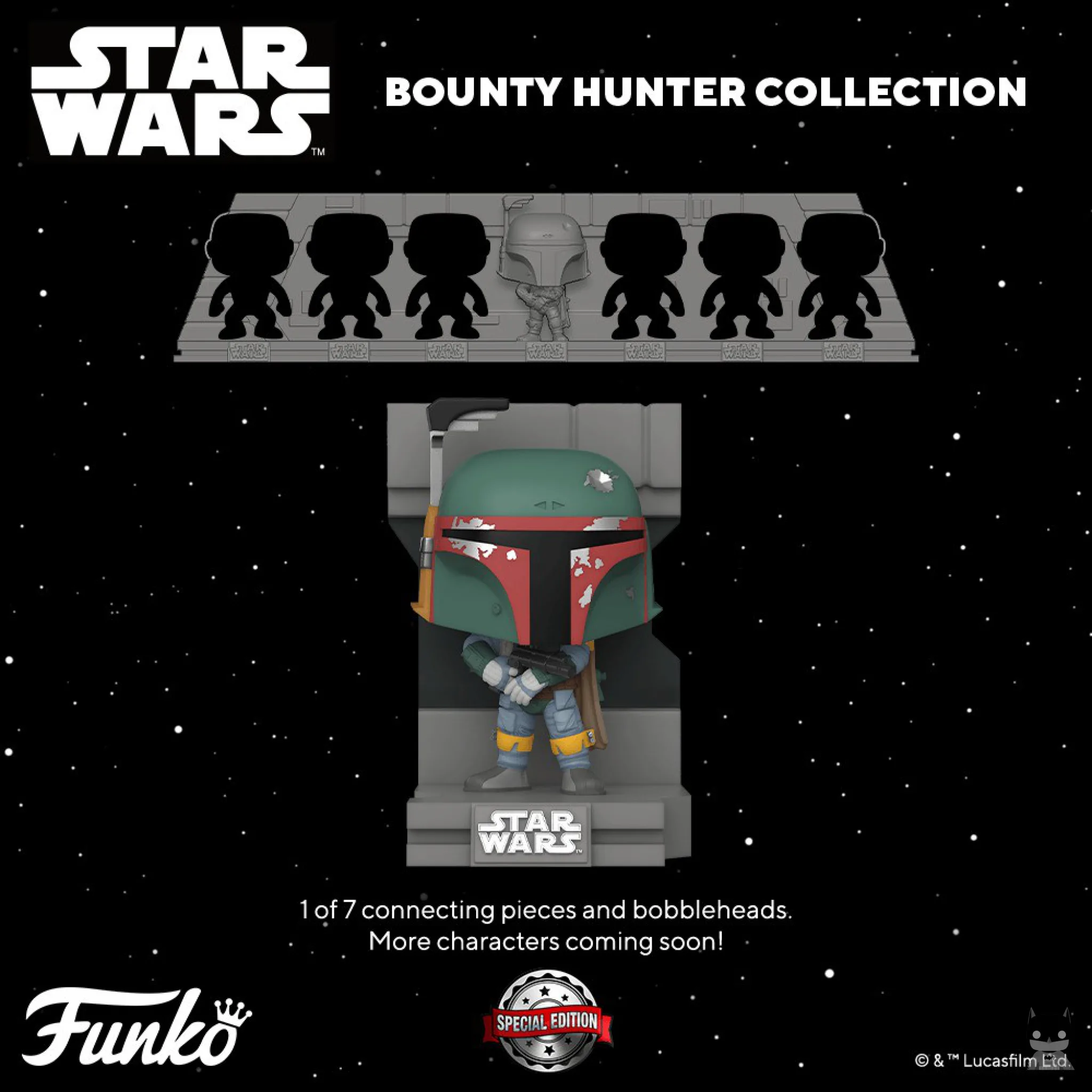Funko dévoile un set de POP Star Wars des Chasseurs de Prime