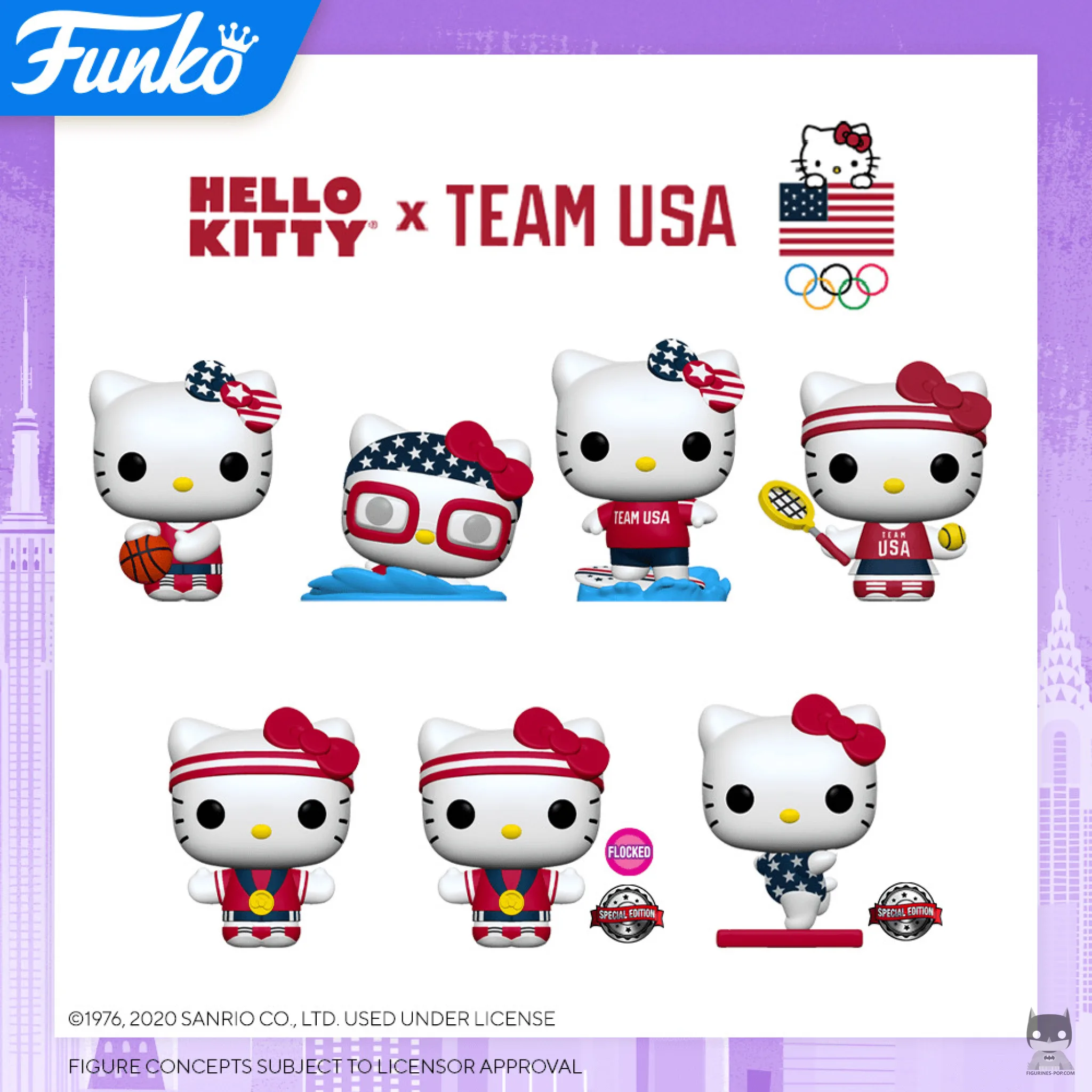 Hello Kitty en Team USA pour les JO de Tokyo