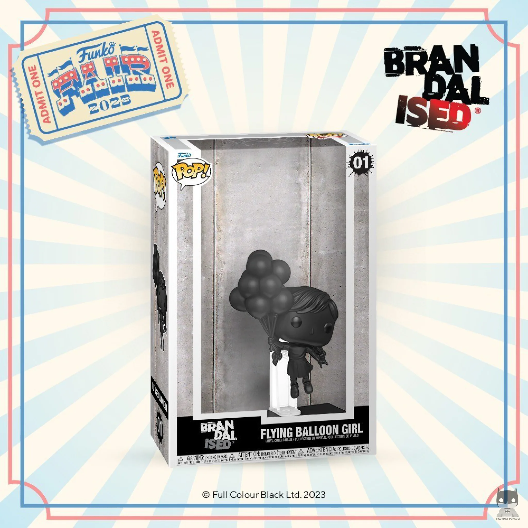 L'artiste Banksy voit ses œuvres popifiées par Funko