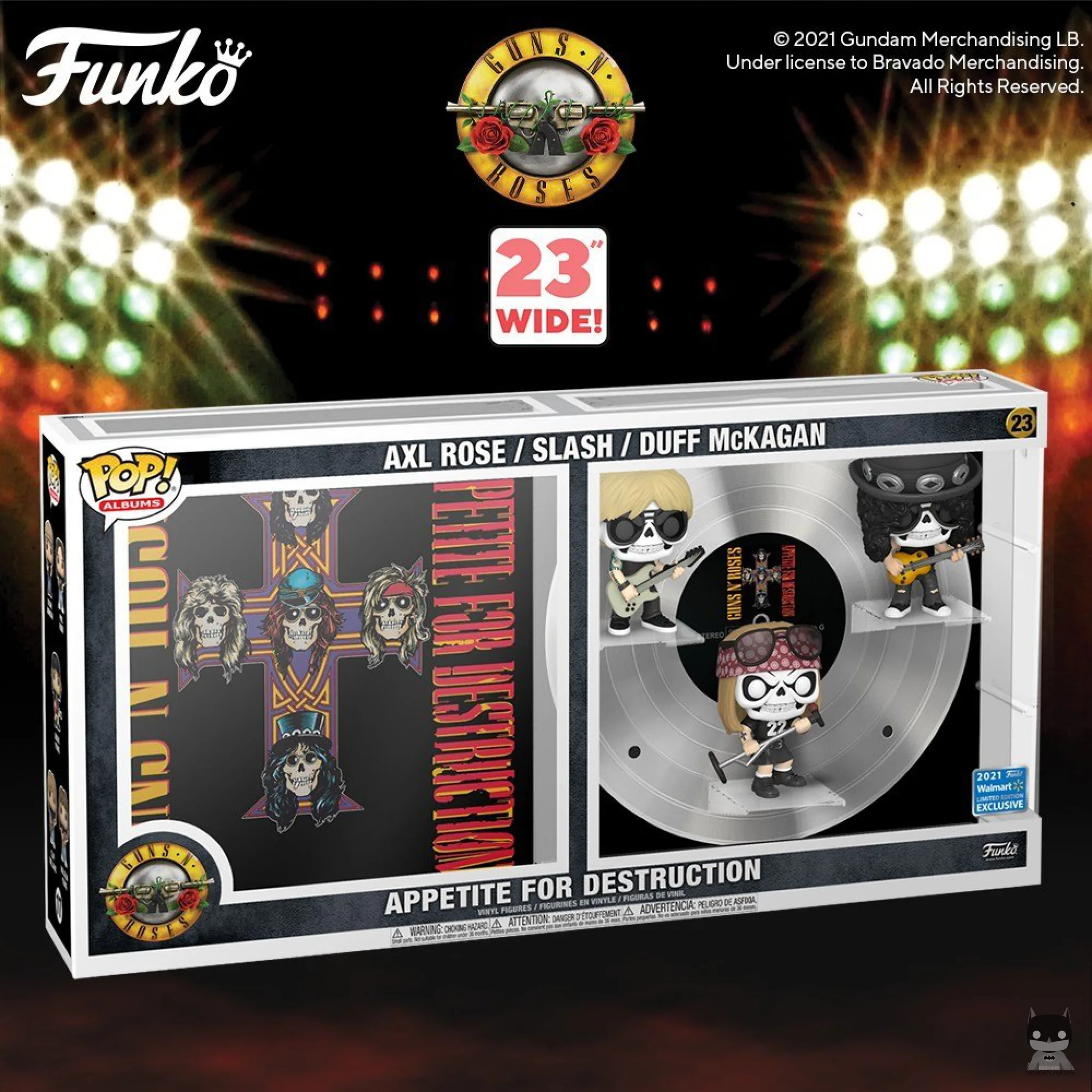 La POP Albums Deluxe Appetite for Destruction de Guns N Roses