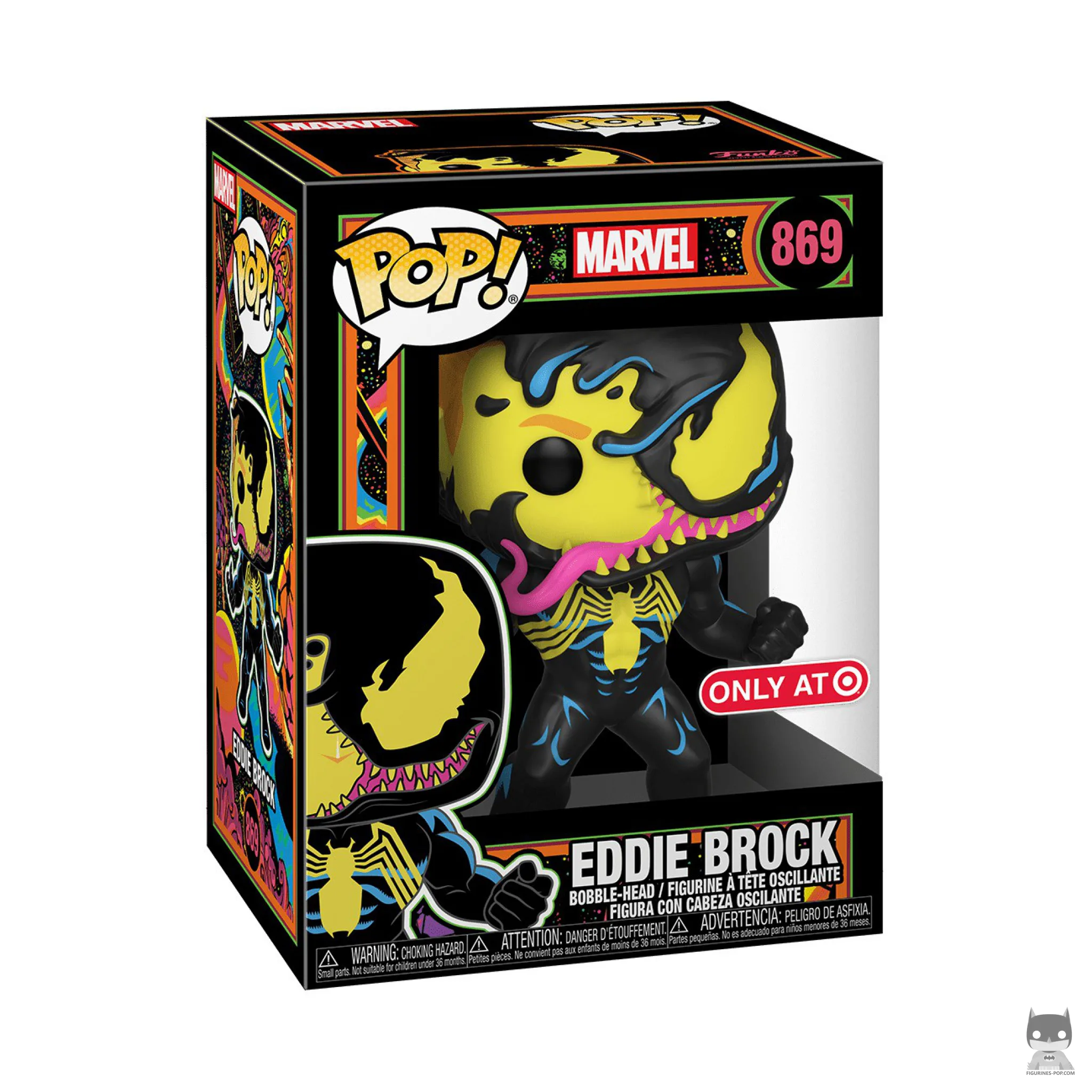 La POP Marvel Black Light d’Eddie Brock