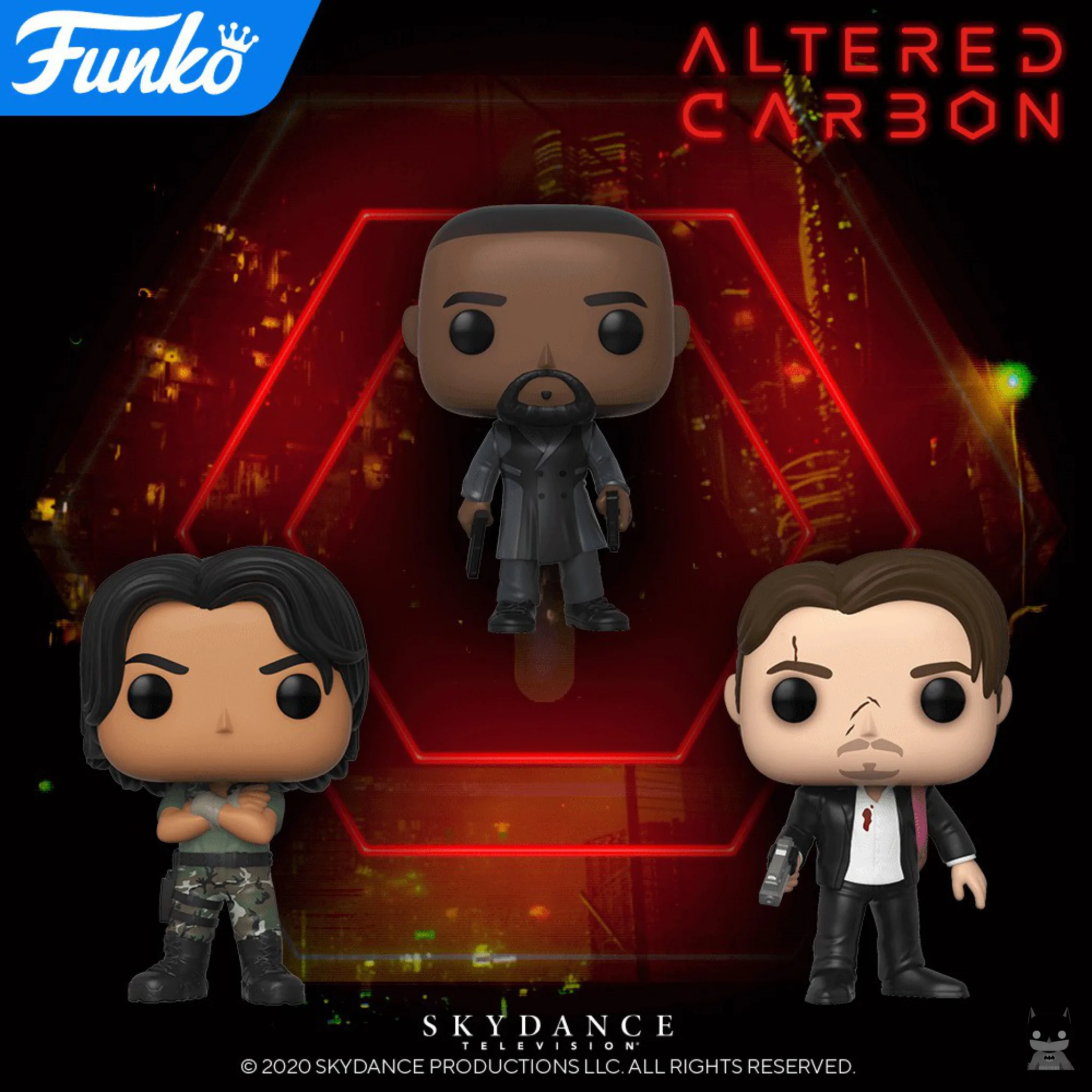 La série Netflix Carbone modifié (Altered Carbon) débarque en POP.