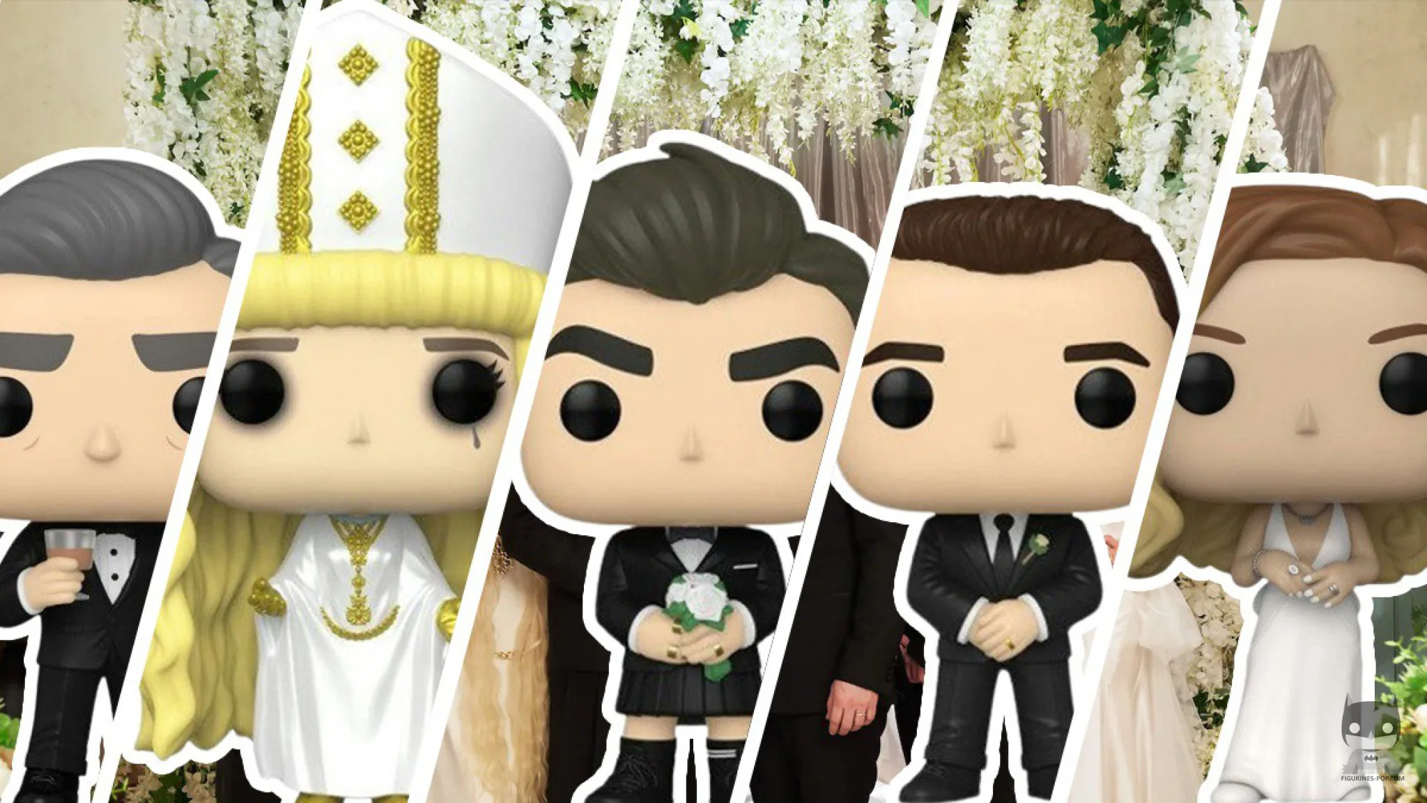 Le mariage de Schitt's Creek en Funko POP