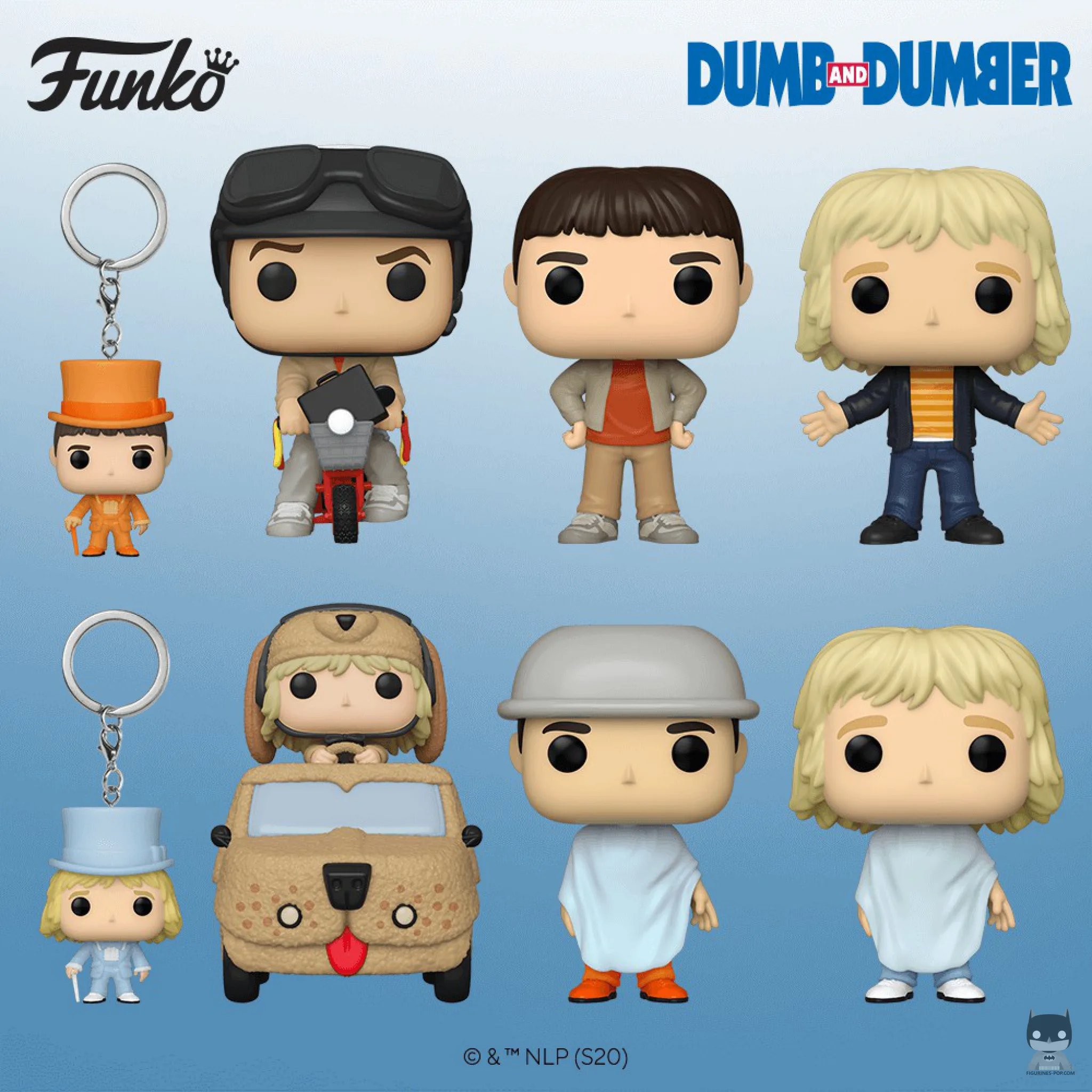 Les figurines POP du film Dumb & Dumber