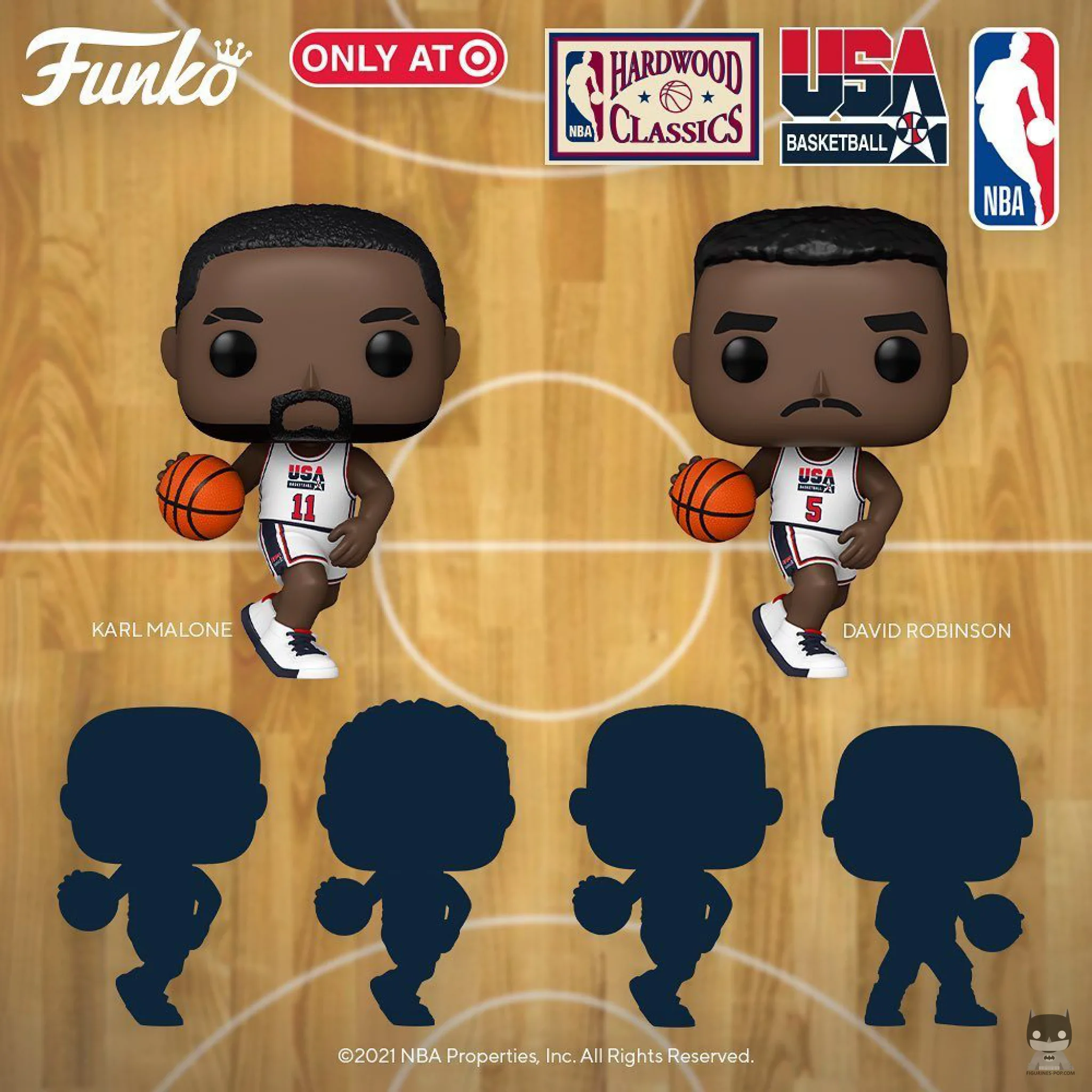 Les joueurs de la Team USA Basketball débarquent en POP