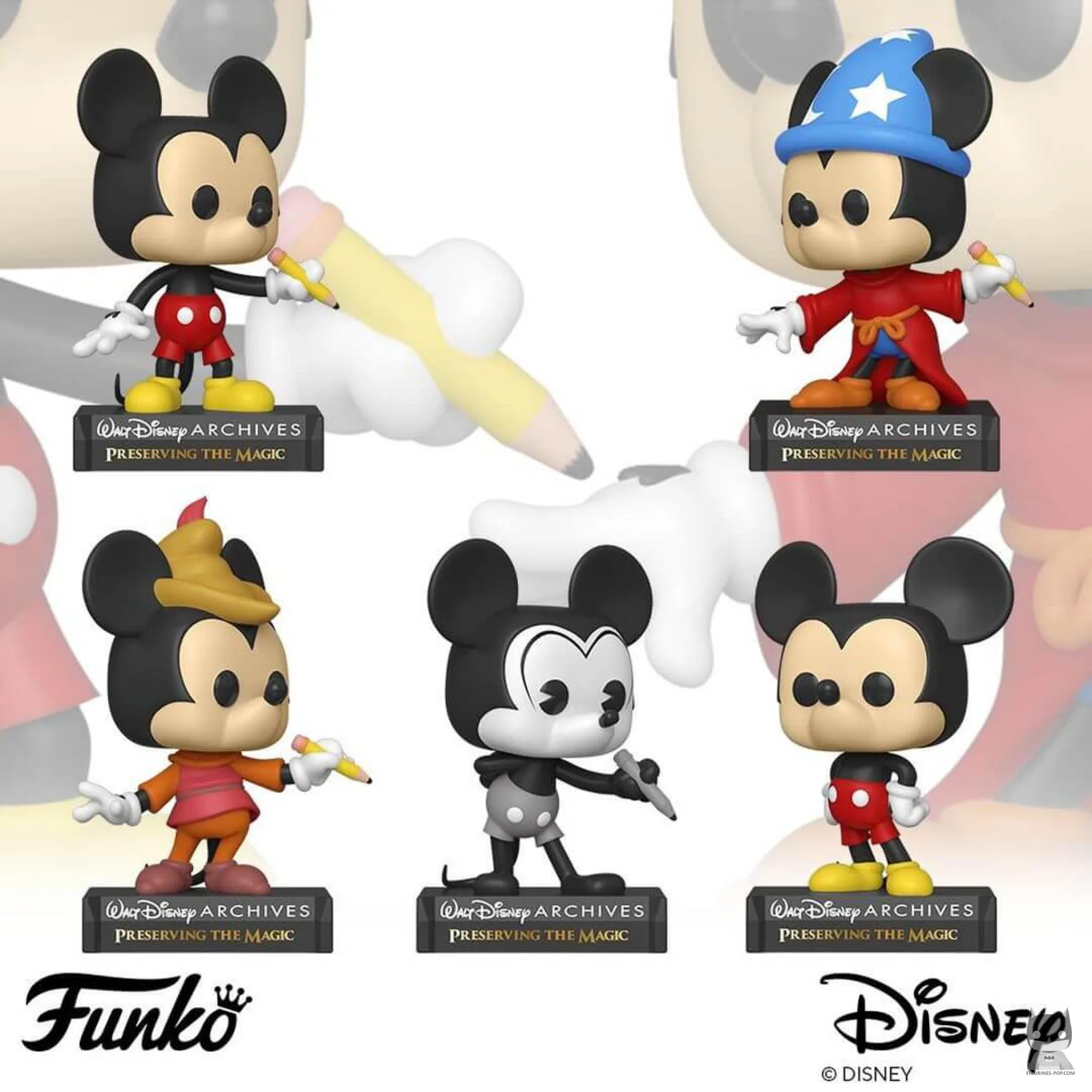 Les POP de Mickey Mouse disponibles à l’unité