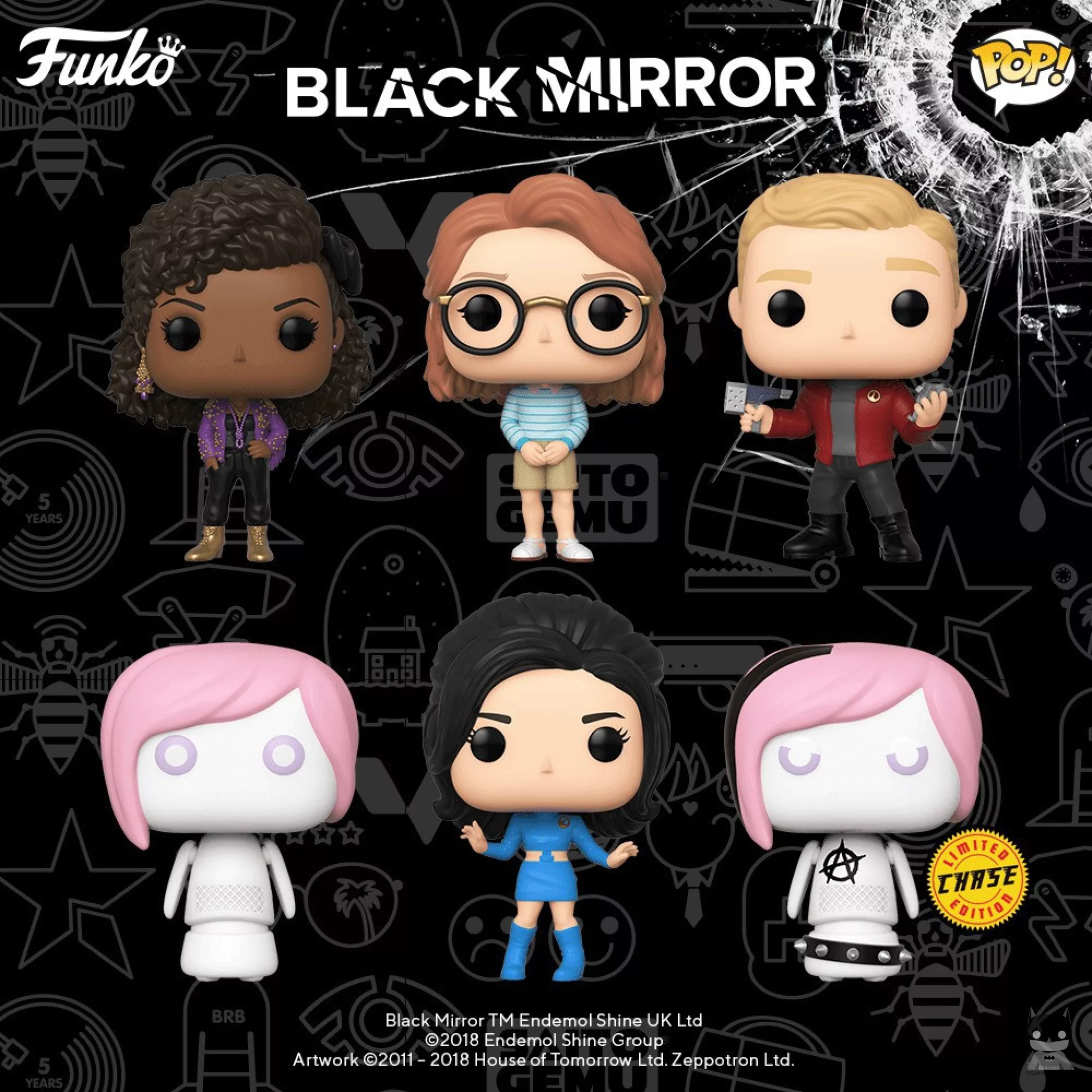 Les premières figurines POP Black Mirror !