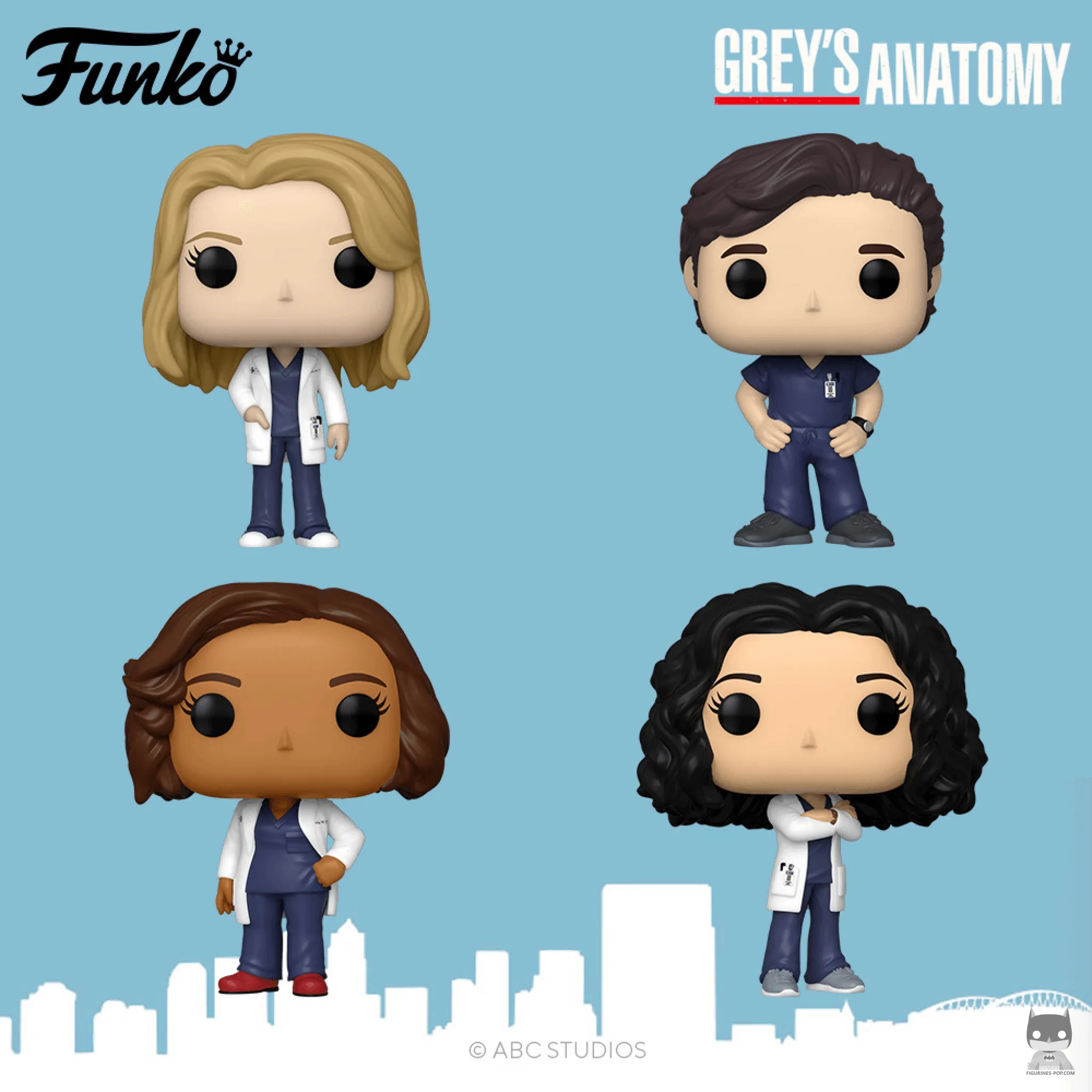 Les premières figurines POP de Grey’s Anatomy