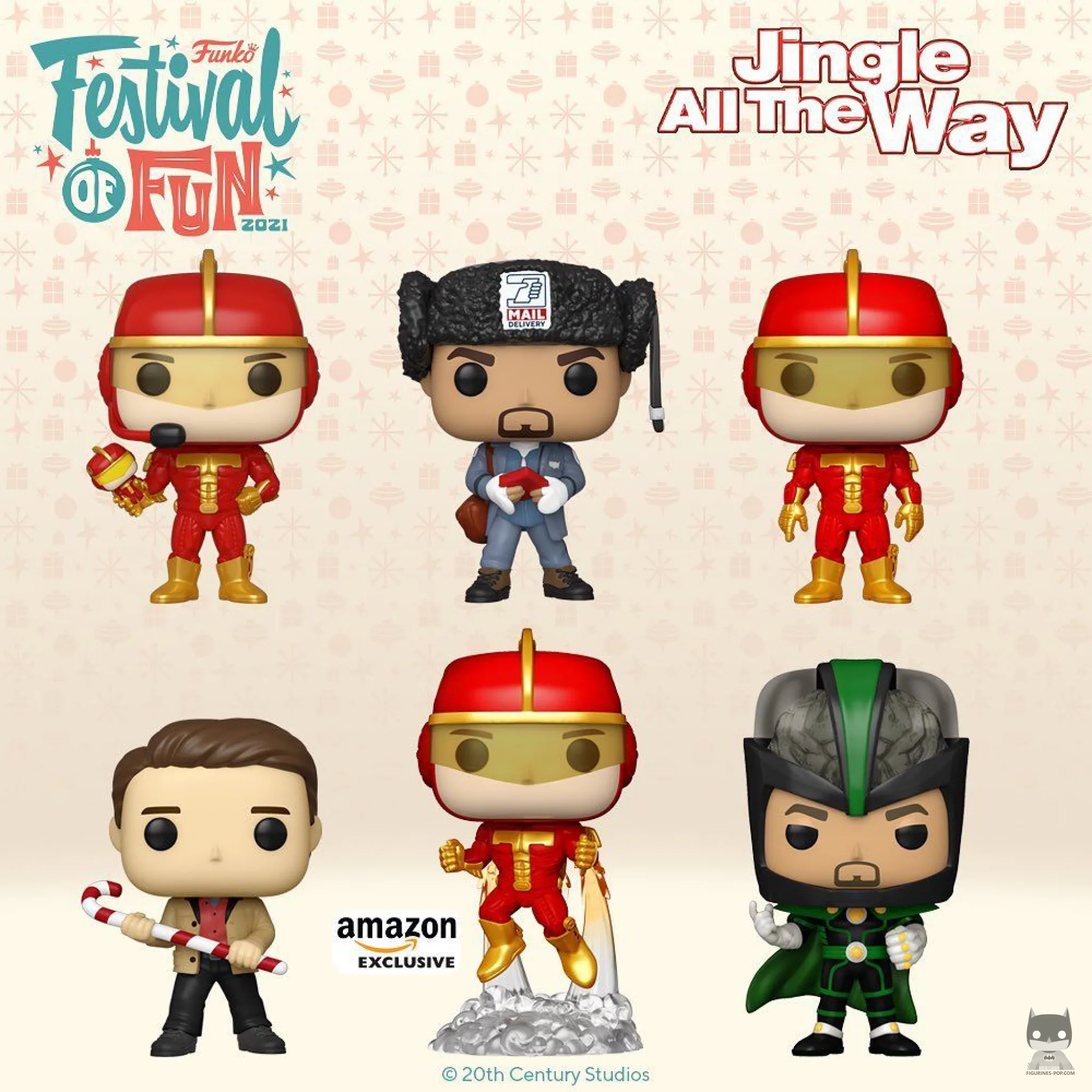 Les premières figurines POP du film La course au Jouet avec Arnold Schwarzenegger