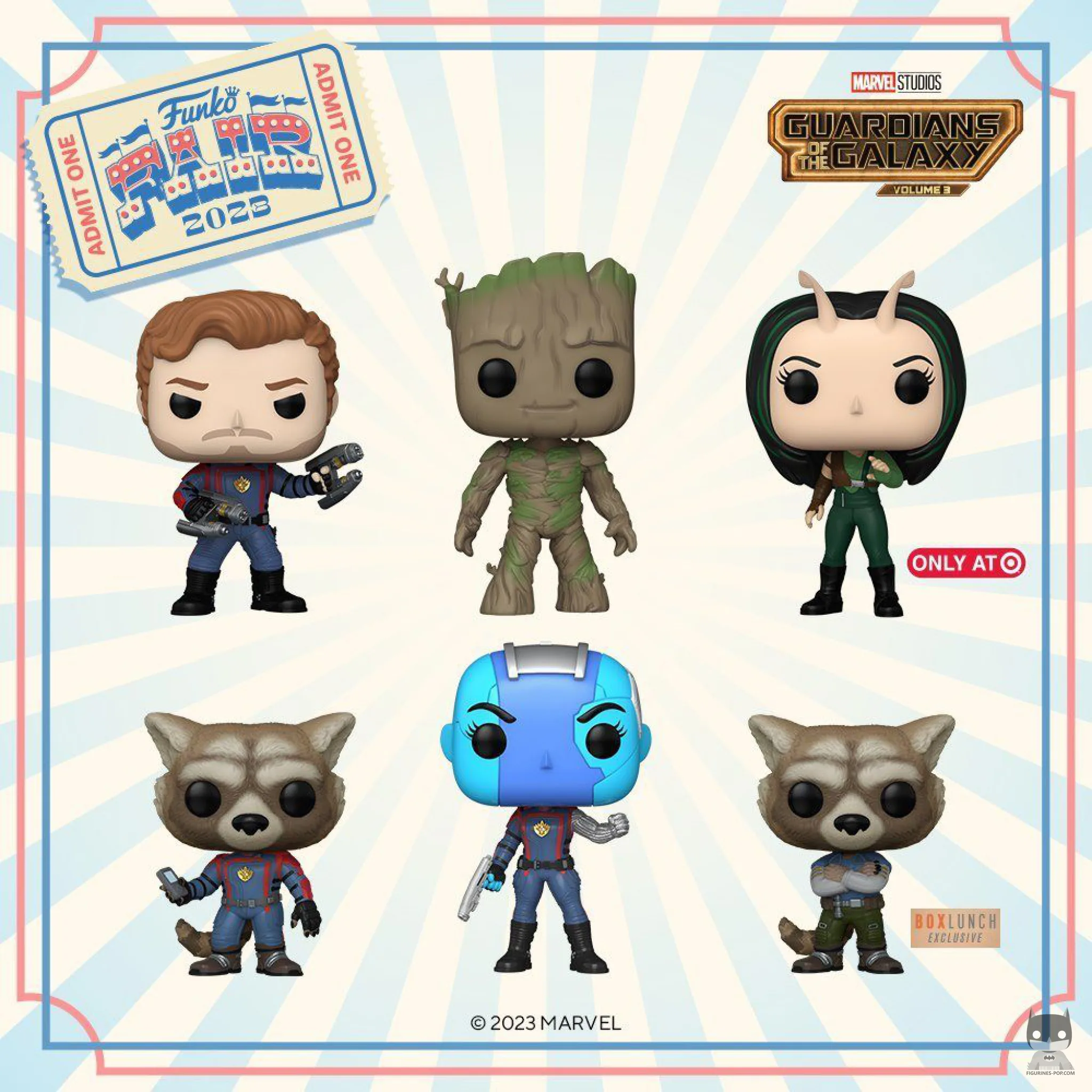 Les premières POP des Gardiens de la Galaxie volume 3 sont là