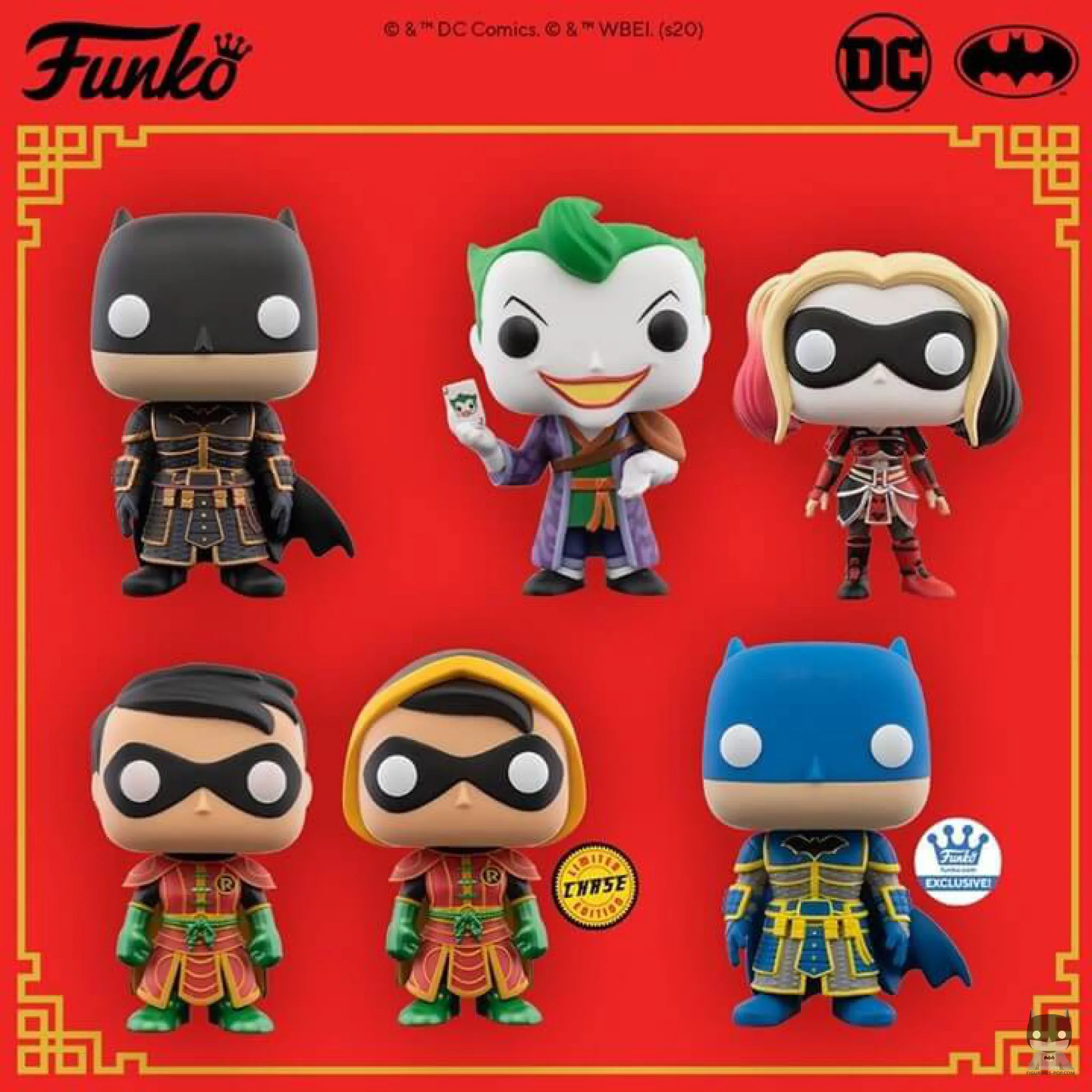 Les super héros DC en POP « Imperial Palace »
