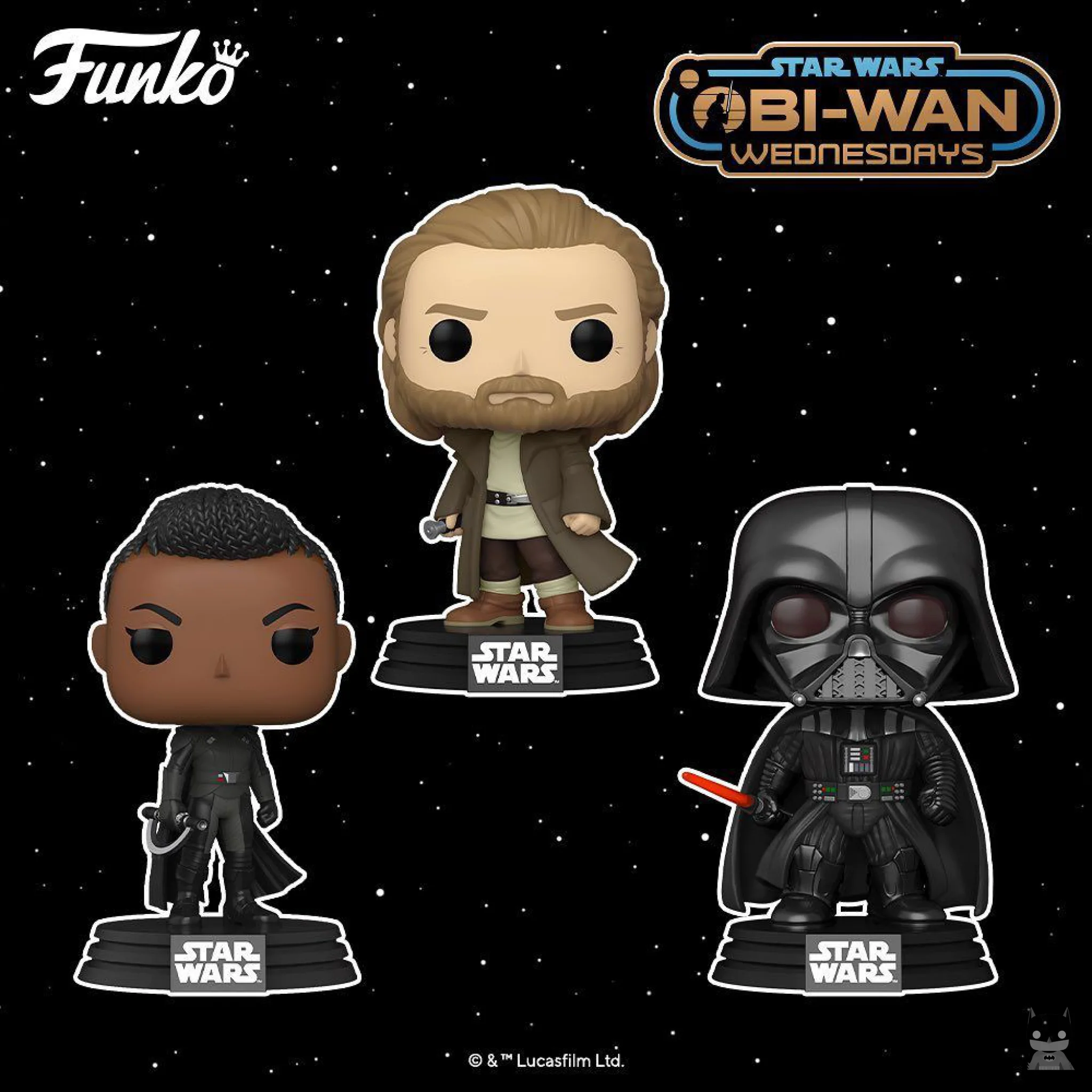 Les toutes premières POP de la série Obi-Wan Kenobi
