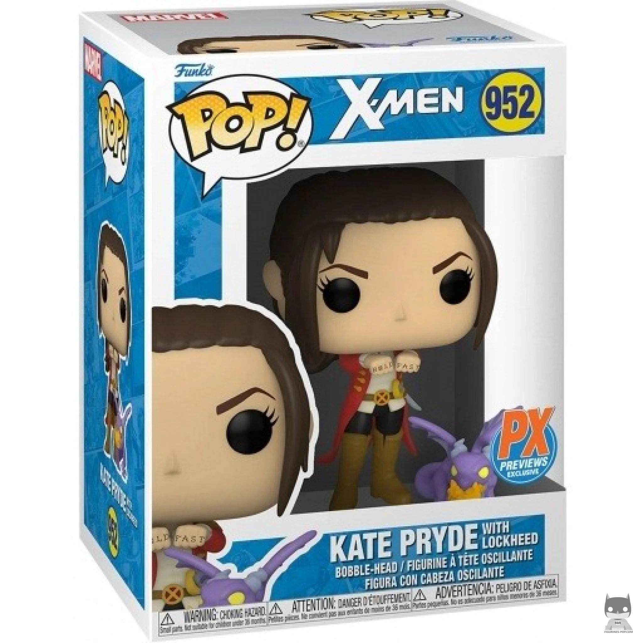 Nouvelle POP Marvel X-Men de Kate Pryde et Lockheed
