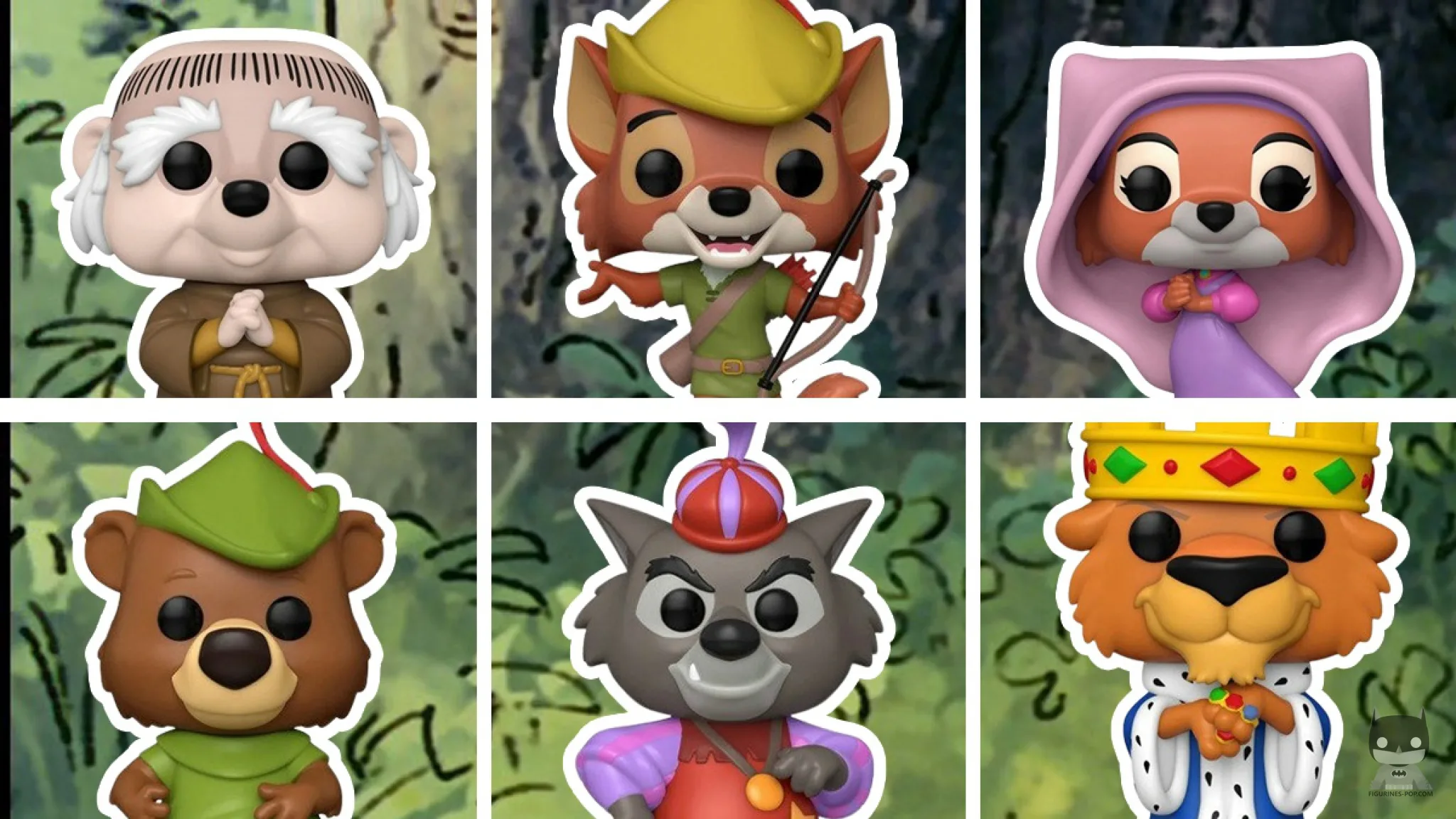 Nouvelle vague de POP Disney Robin des bois