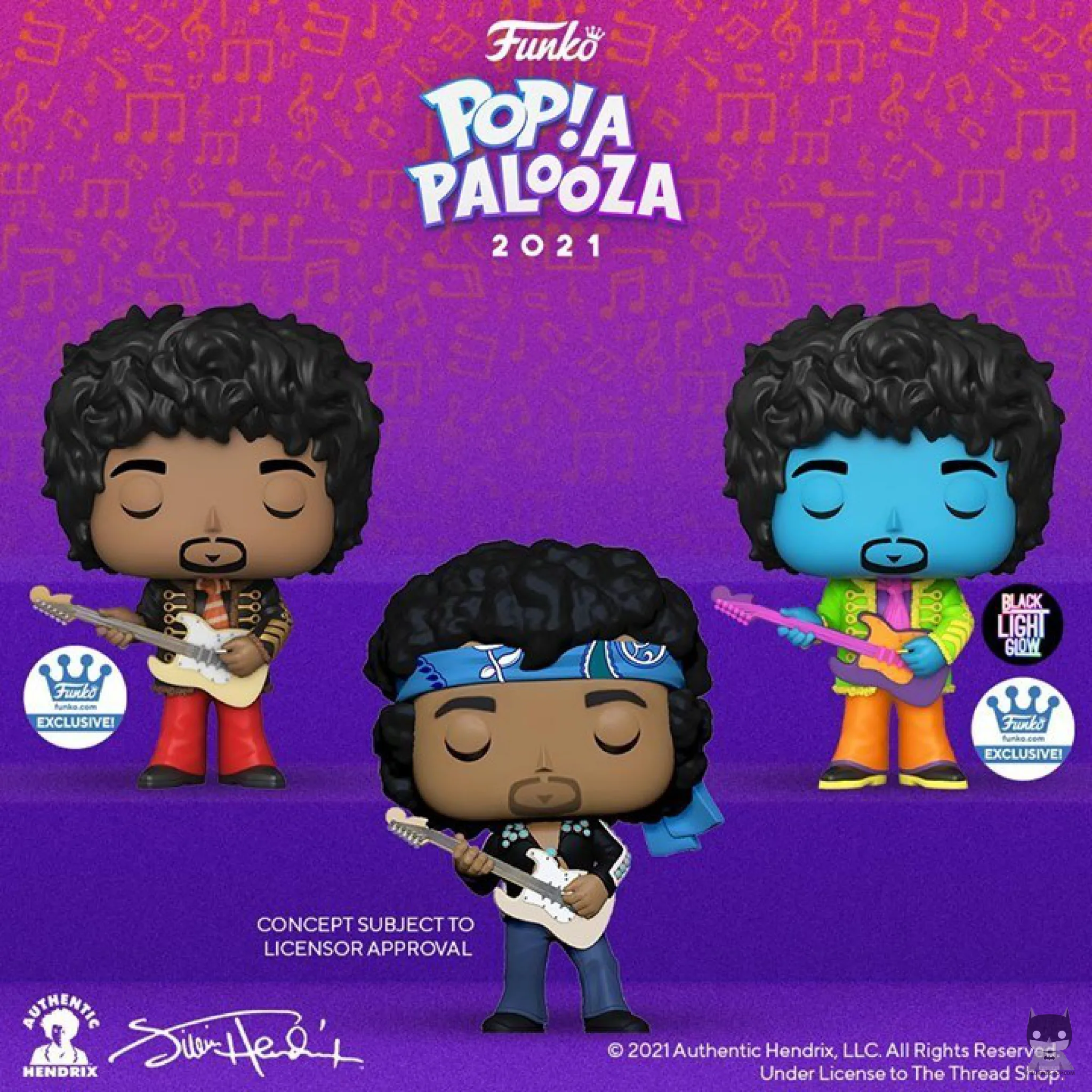 Trois nouvelles POP de Jimi Hendrix