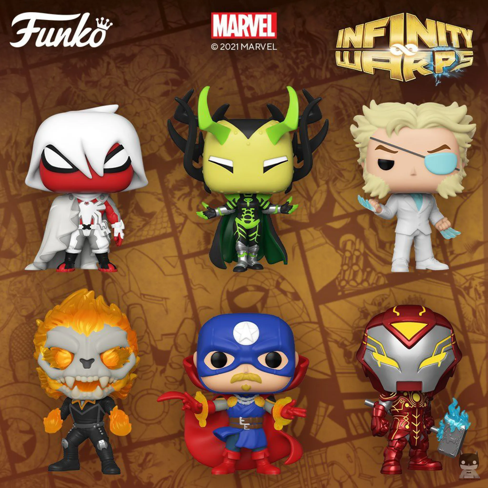 Tsunami de POP Marvel Infinity Warps