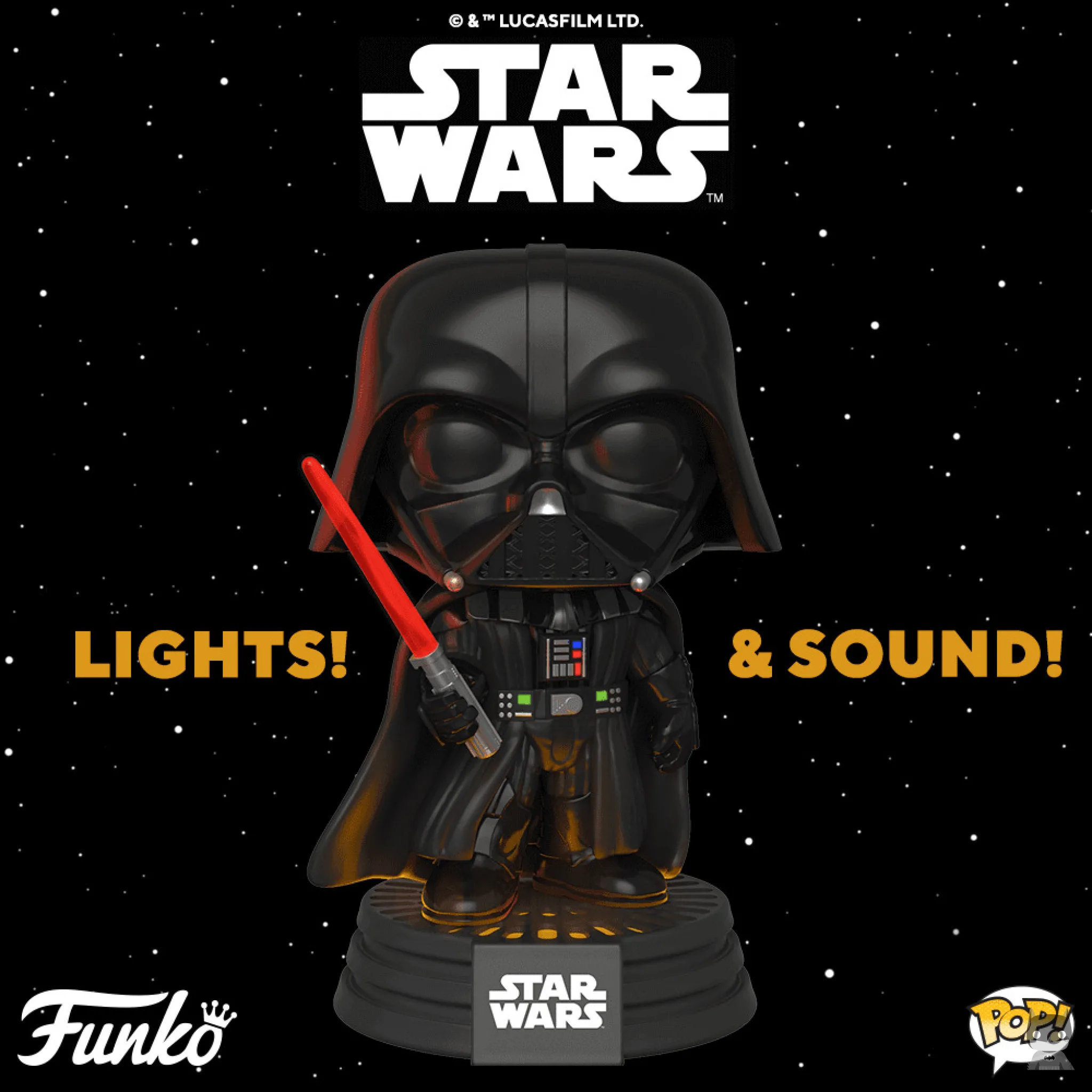 Une POP Darth Vader électronique !