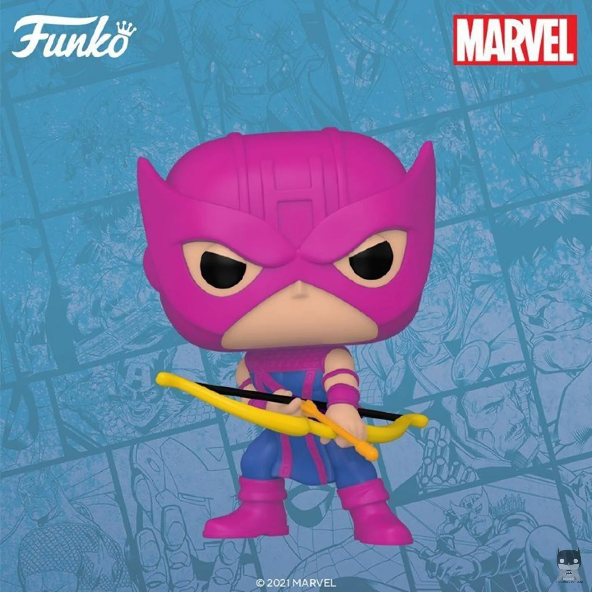 Une POP de Hawkeye directement inspirée des Comics Marvel