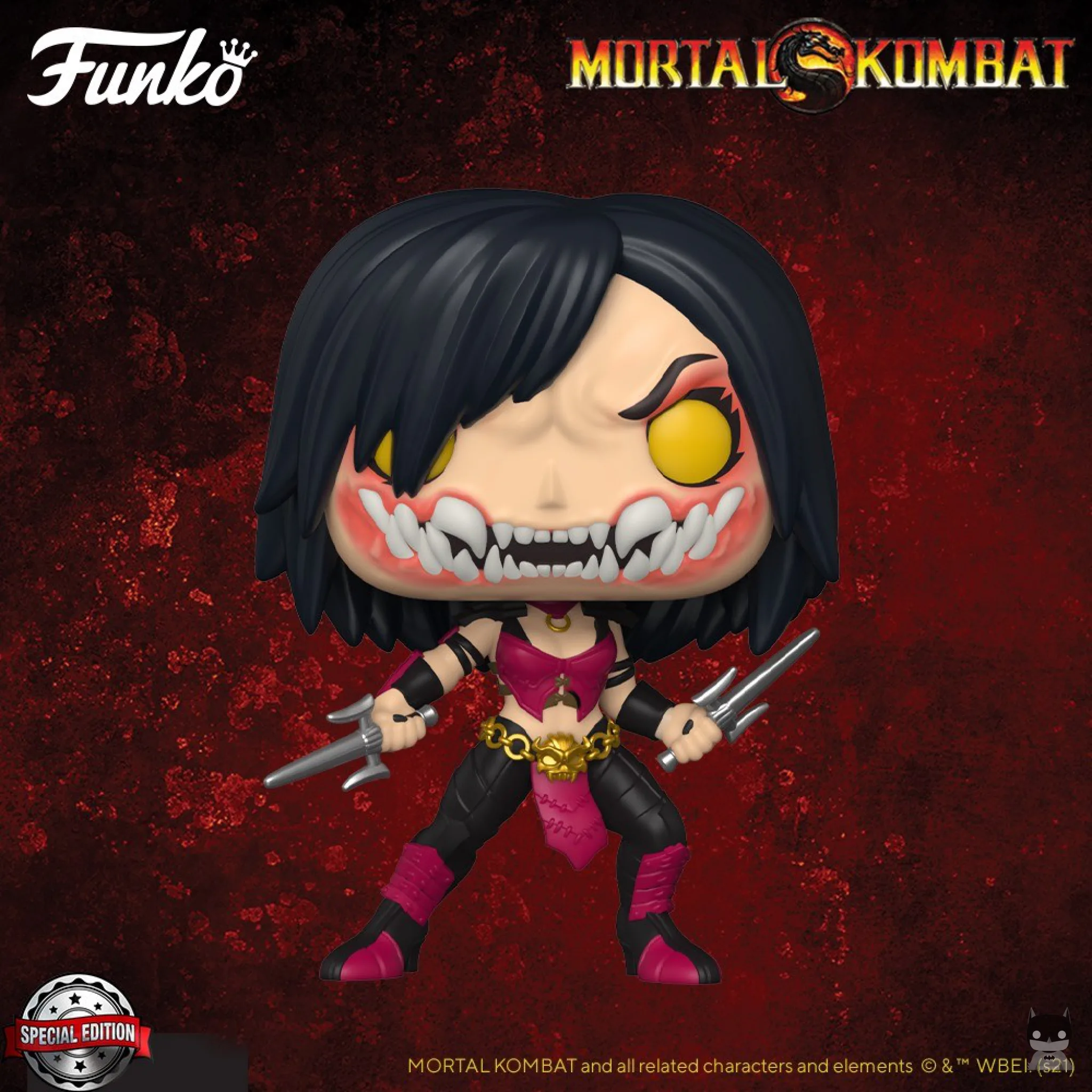 Une POP de Mileena (Mortal Kombat) terrifiante