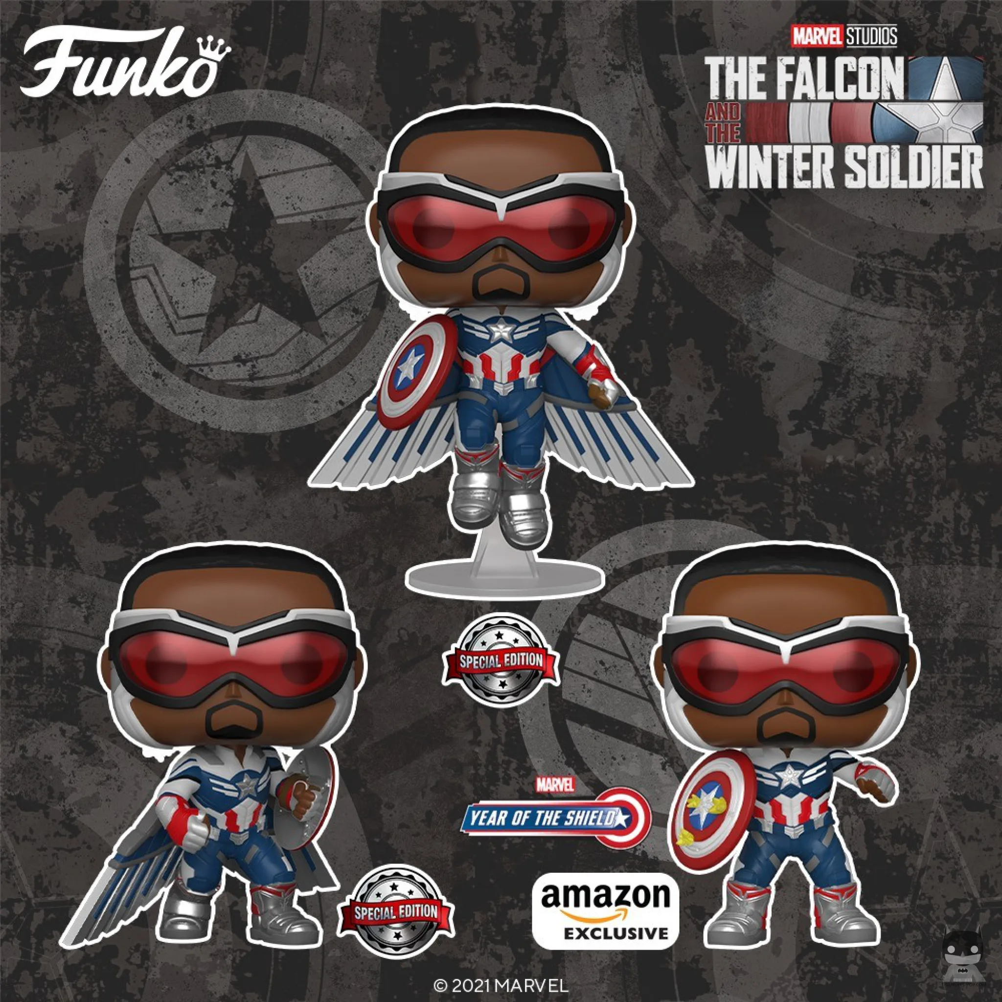Vague de POP de Falcon et le Soldat de l'Hiver