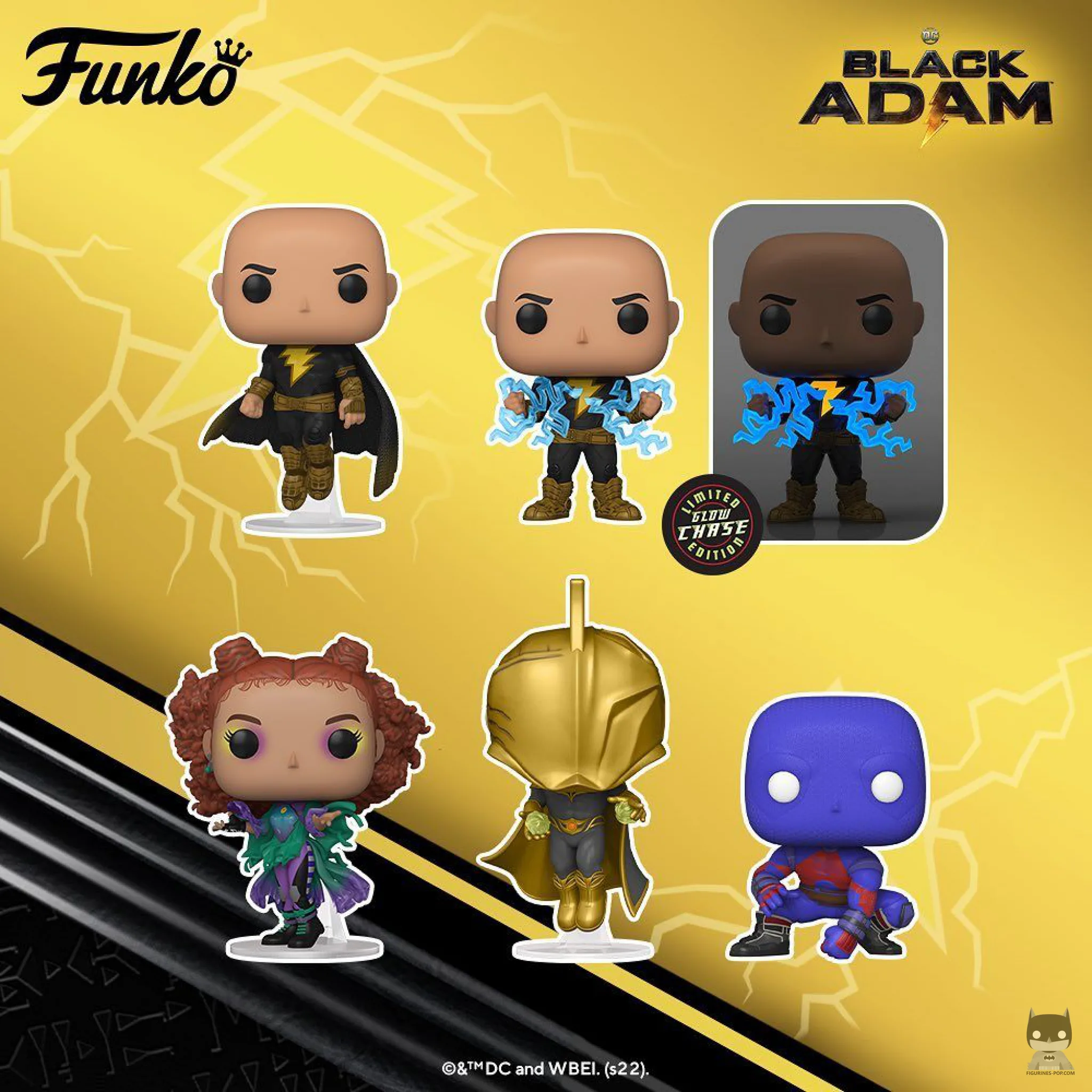 Vague de POP pour le film Black Adam
