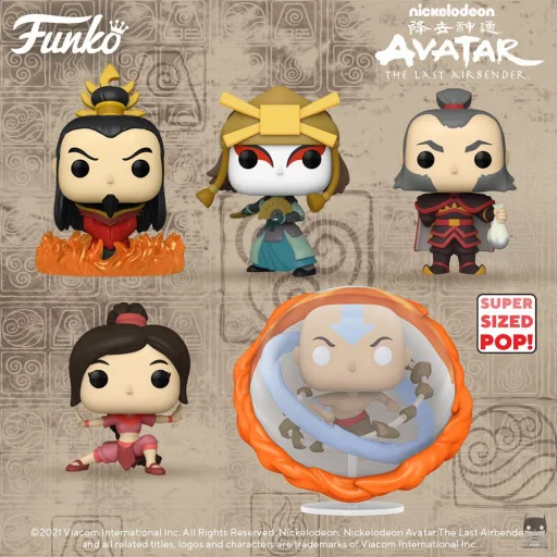 11 nouvelles POP pour Avatar The Last Airbender