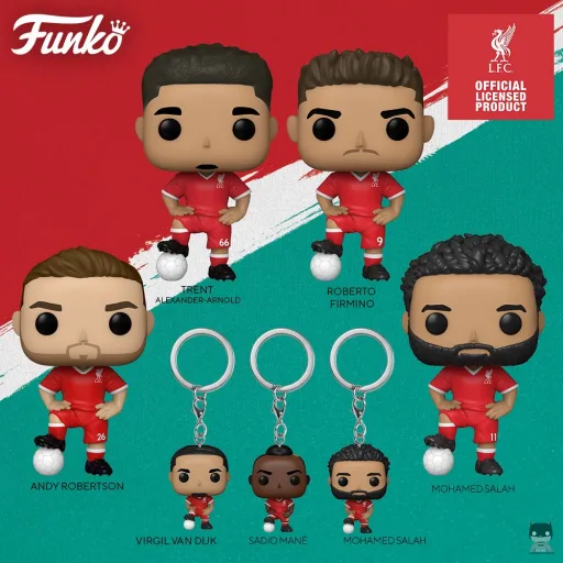 4 joueurs du Liverpool FC en POP