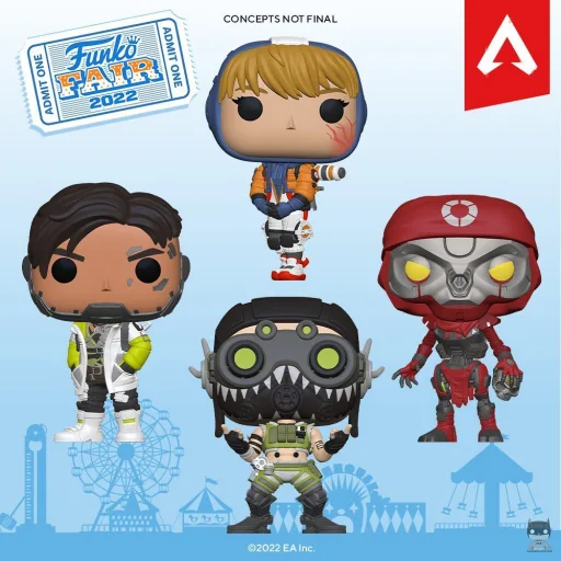 4 nouveaux personnages de Apex Legends popifiés