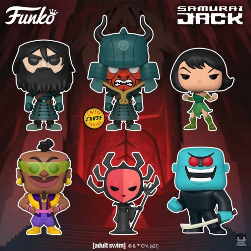 6 nouvelles POP Animation de Samouraï Jack