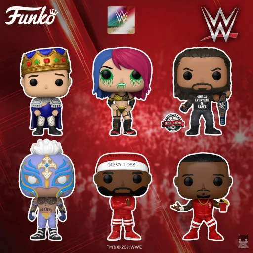 6 nouvelles POP WWE montent sur le ring