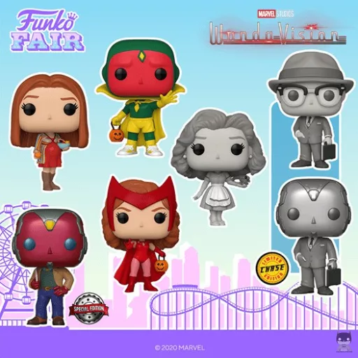 7 POP pour WandaVision des studios Marvel