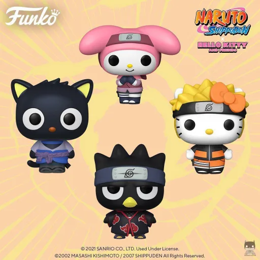Avez-vous déjà vu un crossover de Hello Kitty et Naruto ?