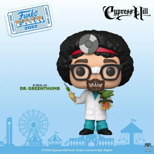 B Real débarque en POP avec une figurine de Dr. Greenthumb