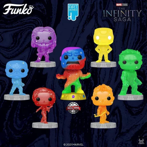 De nouvelles POP des Avengers (et Thanos) en POP Art Series