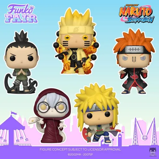 Déferlante de nouvelles POP Naruto lors de la Funko Fair