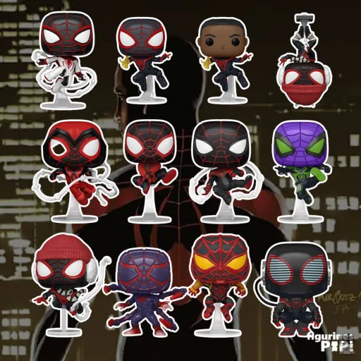 Déferlante de POP du jeu Marvel’s Spider-Man: Miles Morales