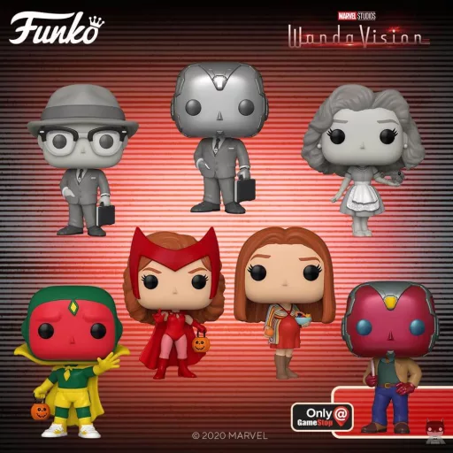 Des Funko POP de Wandavision