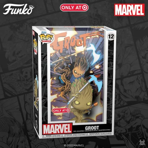 Et une POP de plus pour Groot avec cette Funko POP Comic Covers