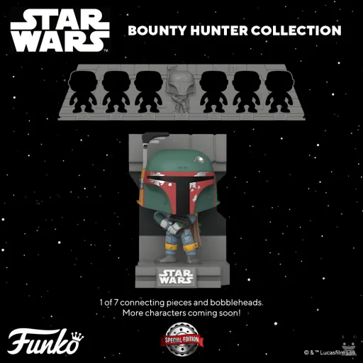Funko dévoile un set de POP Star Wars des Chasseurs de Prime