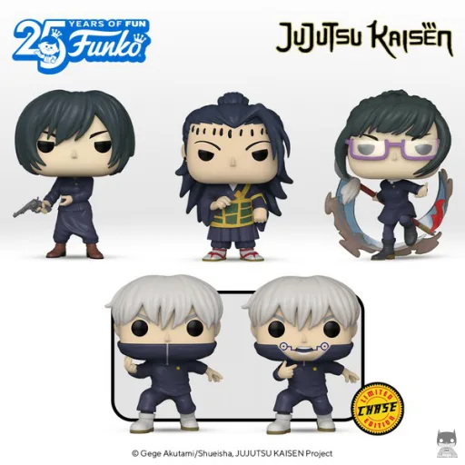 Funko réitère avec une nouvelle vague Jujutsu Kaisen