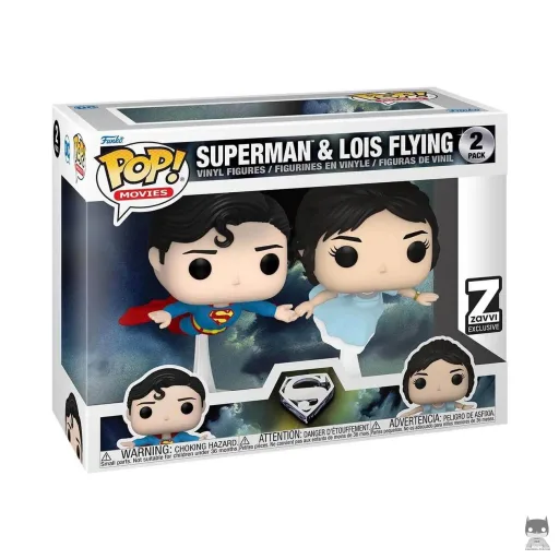 La POP de Superman et Loïs en plein vol