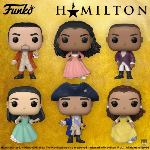 Le casting de la comédie musicale Hamilton en POP
