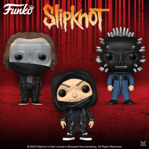 Le groupe de métal Slipknot en POP