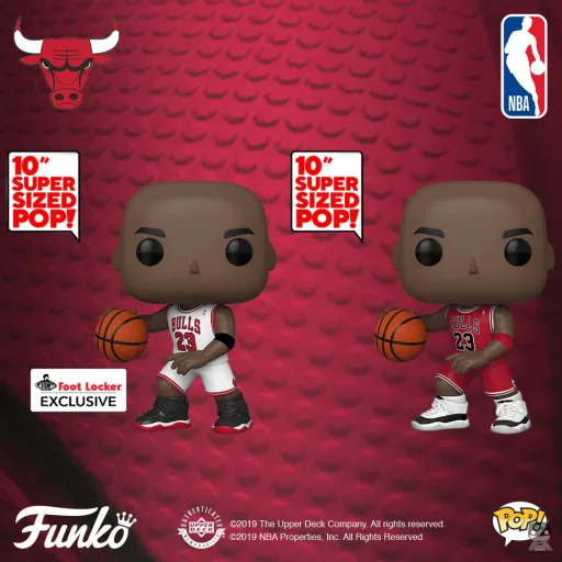 Le légendaire Michael Jordan dans une figurine Super Sized