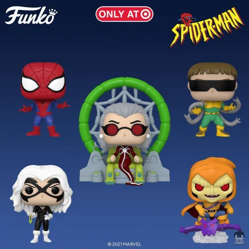 Les nouvelles POP de la série TV Spider-Man, l’Homme Araignée