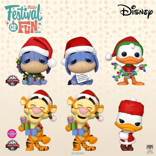 Les personnages de Disney en POP spécial Noël