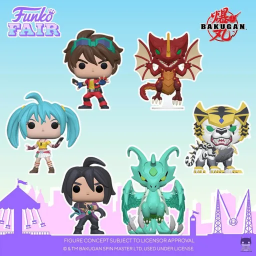 Les premières POP de Bakugan Battle Brawlers